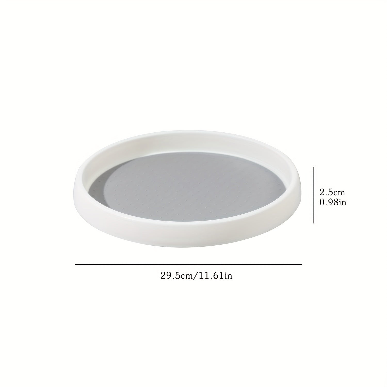 Round Spice Rack Condiment Rotatable Seasoning Rack Lazy Susan