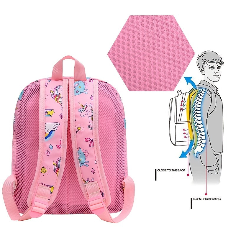 Kids Unicorn Backpack Kindergarten Primary School Waterproof Bag