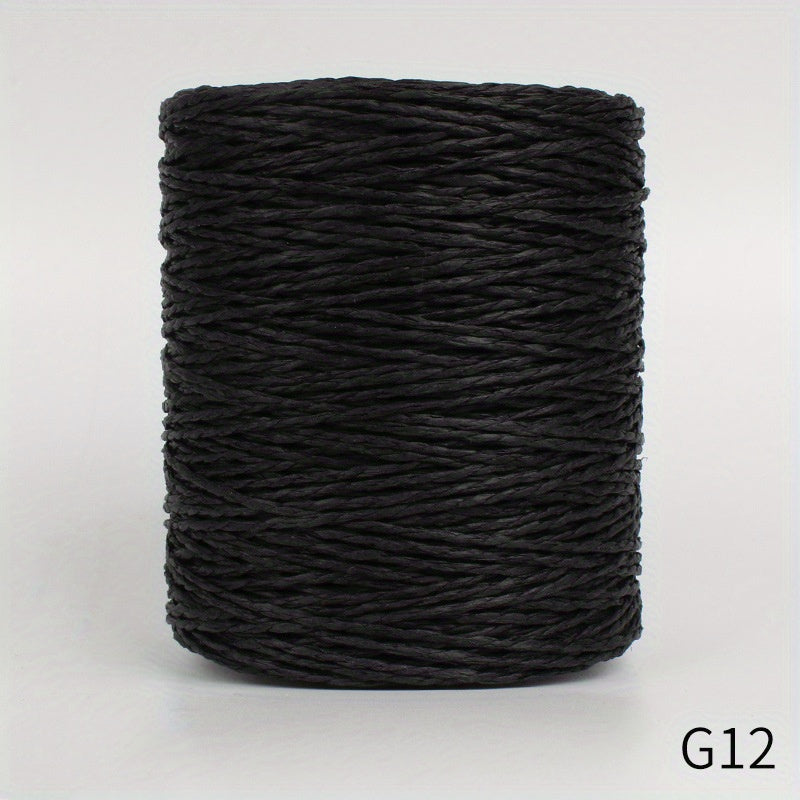 Eco Friendly Raffia Yarn Paper Ribbon for DIY Crochet Knitting
