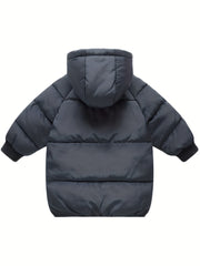 Boys Winter Hooded Puffer Coat Warm Jacket