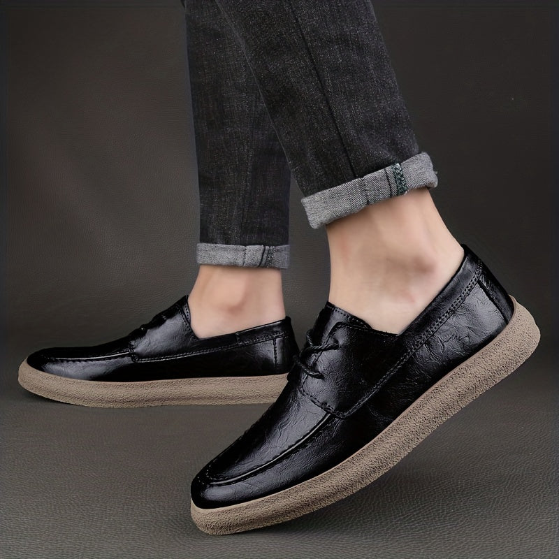 Men's Leather Derby Shoes for Wedding Business