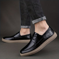 Men's Leather Derby Shoes for Wedding Business