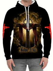 Graphic Hoodie For Men 3D Print Hooded Pullover