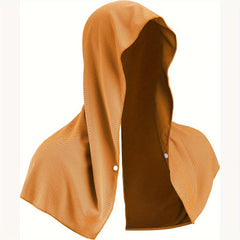 Cooling Hoodie Towel Absorbent Quick Drying Cooling Towels For Neck And Face