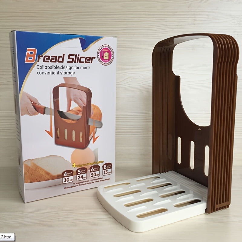 Foldable Bread Slicer Cutter Bagels Loaves Sandwiches