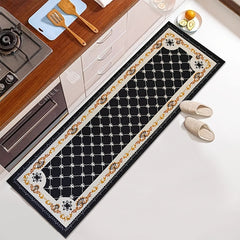 Modern Light Kitchen Floor Mat Water Absorbent Non-slip Runner