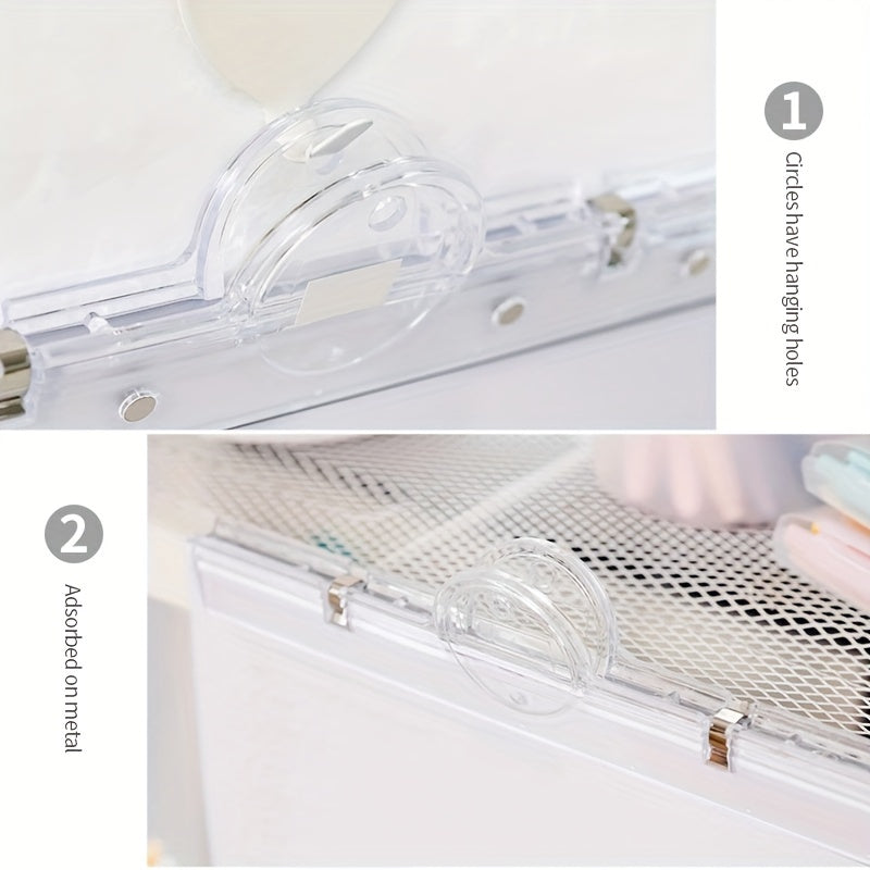Transparent Tape Magnetic Edge Folder Bill Folder