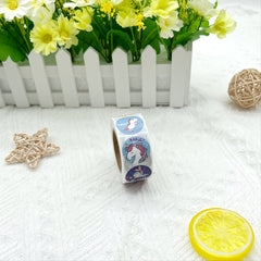 500pcs 1in Small Round Stickers, Cartoon Design for Gifts, Books, Water Bottles
