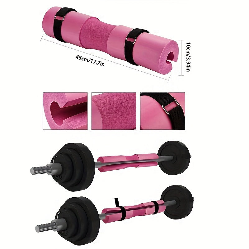 Barbell Pad Squat Pad With Strap Shoulder Support For Squats