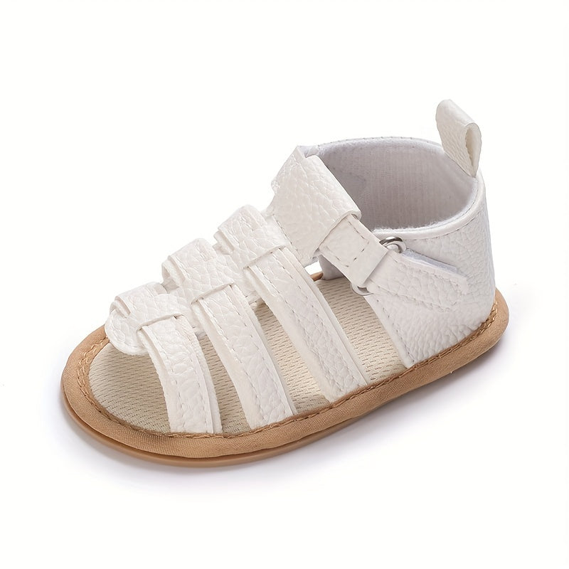Breathable Open Toe Sandals for Baby Girls - Anti Slip Lightweight Sandals