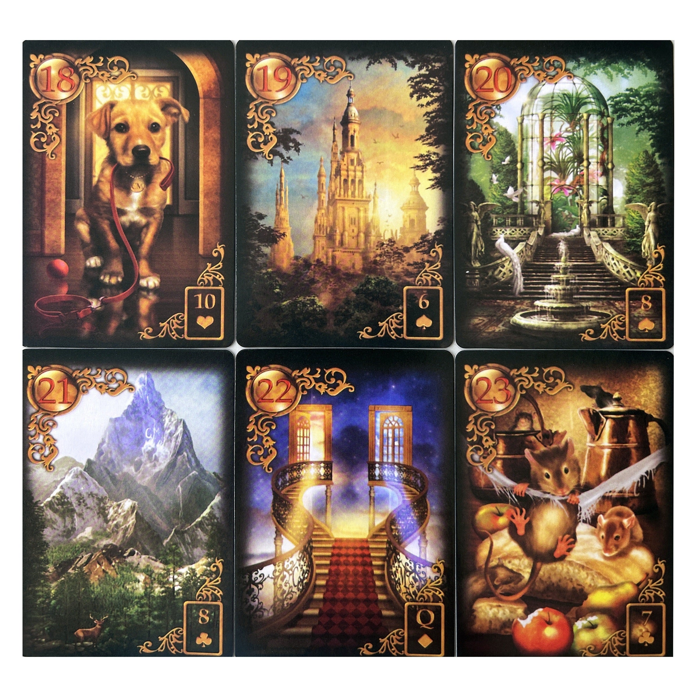 Vintage Oracle Cards & Board Games Bundle