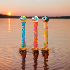 Colorful Diving Ducks - 3pcs Pool Toys for Kids