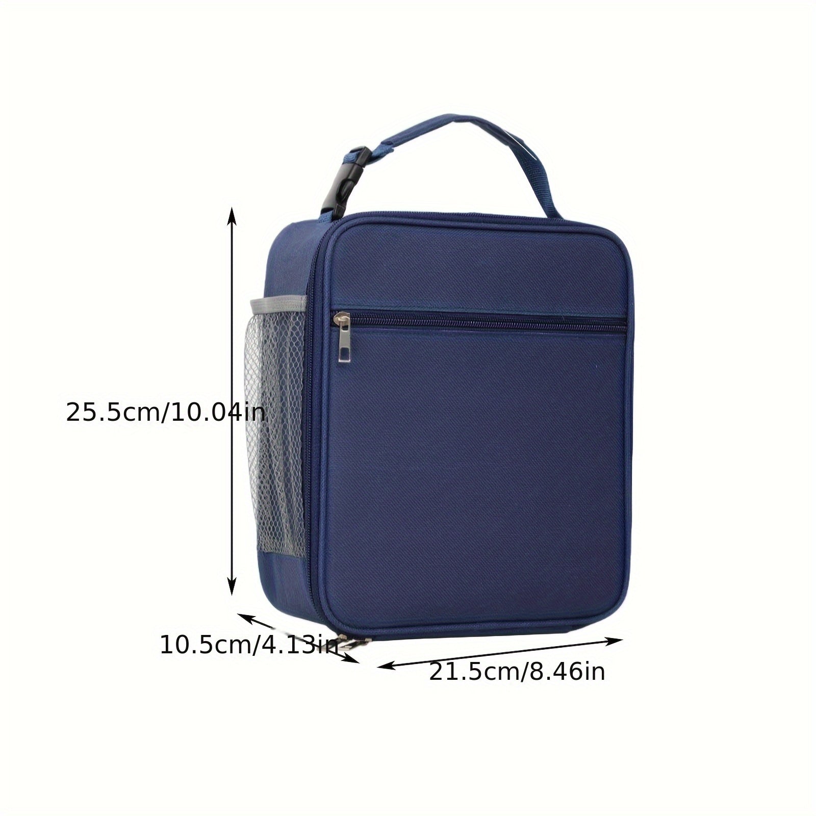 Large Capacity Insulated Lunch Bag Waterproof Durable Oxford Cloth