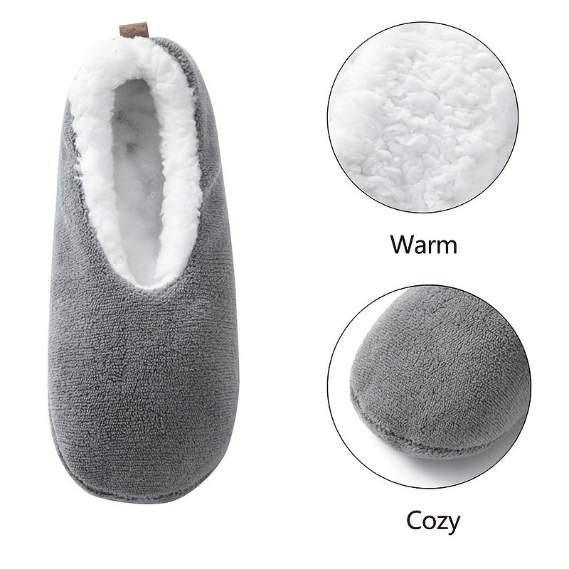 Plush Low Cut Floor Socks Soft & Warm Women's Stockings