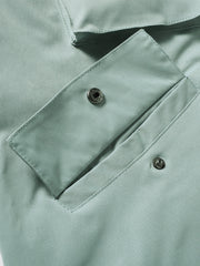 Men's Hooded Solid Windbreaker Jacket