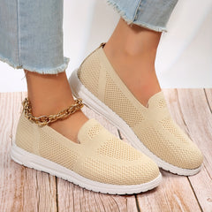 Women's Mesh Slip-On Sneakers Lightweight Outdoor Shoes