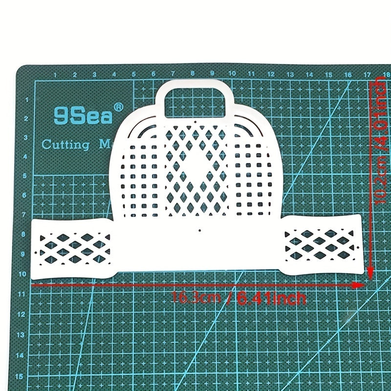 Boho Beach Basket Scrapbooking Metal Cutting Dies