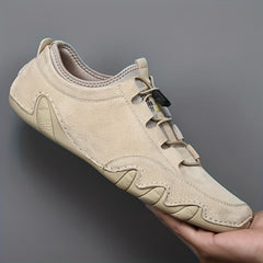 Men's Breathable Casual Shoes with Lace Buckle