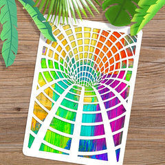 6X6in Mold DIY Layering Stencils Wall Painting Furniture Scrapbook Coloring