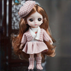Girl Modern Figure Toy Dress Up Doll Little Princess Toy