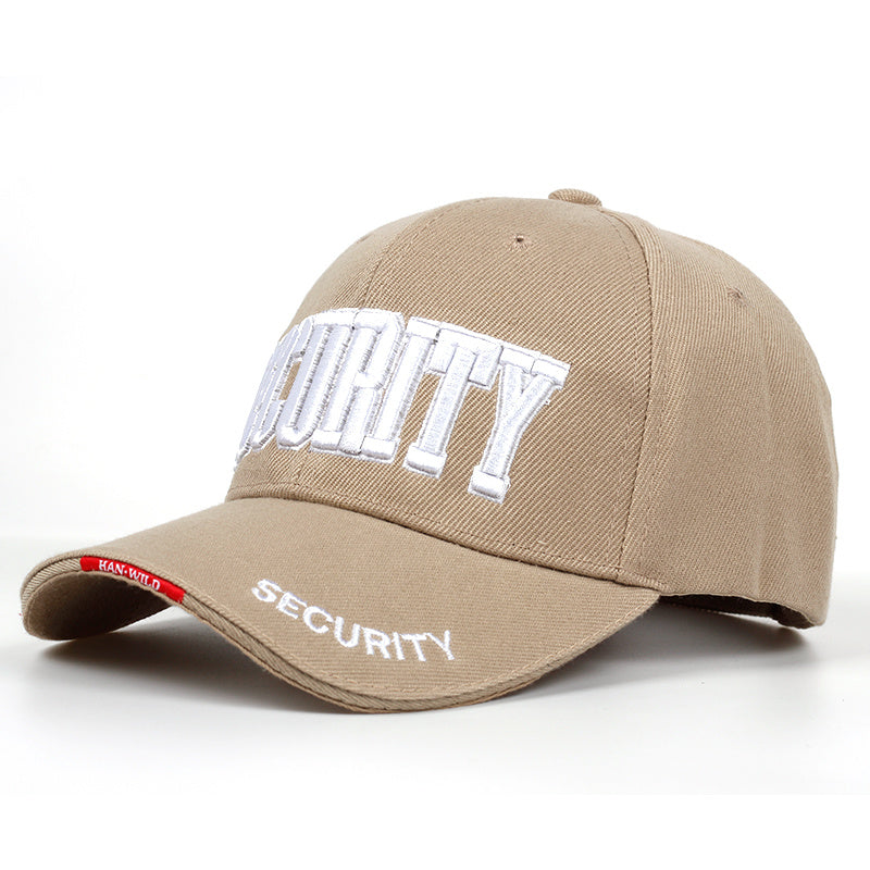 SECURITY Men's Sports Embroidered Baseball Cap