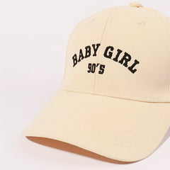 Embroidery Baseball Cap Sun Hat for Men Women