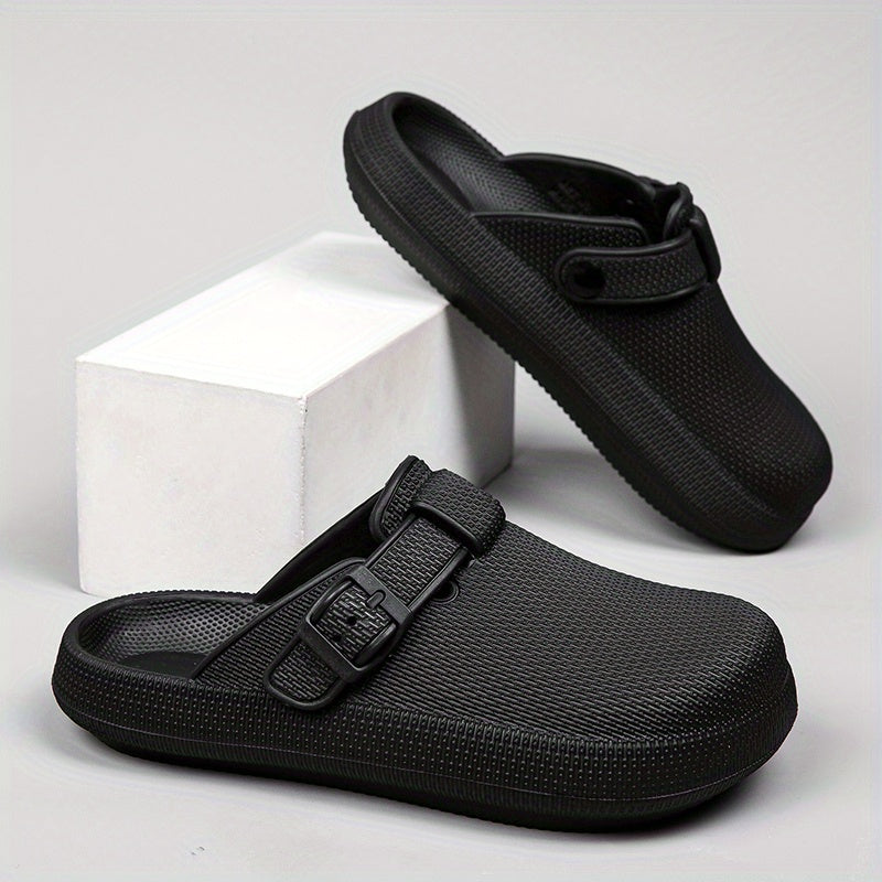 Men's Clogs Closed Toe Sandals Soft Sole Outdoor Mules Garden Shoes