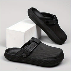 Men's Clogs Closed Toe Sandals Soft Sole Outdoor Mules Garden Shoes