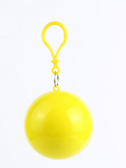 Portable Disposable Emergency Raincoats Rain Poncho In A Ball Solid Colors