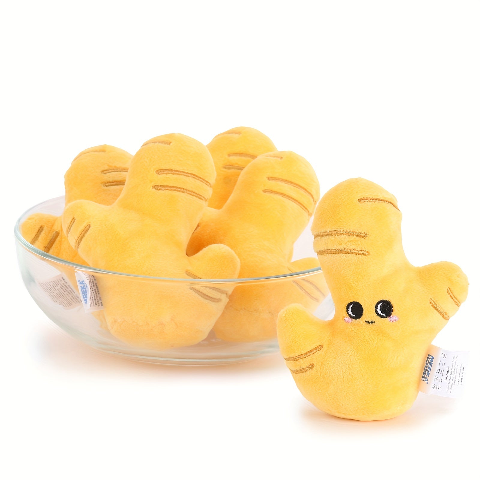 MEEKA HOUSE Ginger Soothing Toy for Relaxing Playtime
