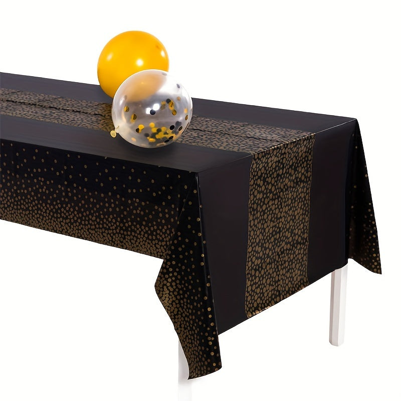 Christmas Disposable Party Tablecloth Waterproof Wash