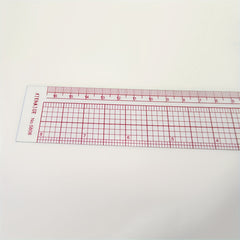 Red 90 Degree Clothing Pattern Making Ruler Sewing Accessories
