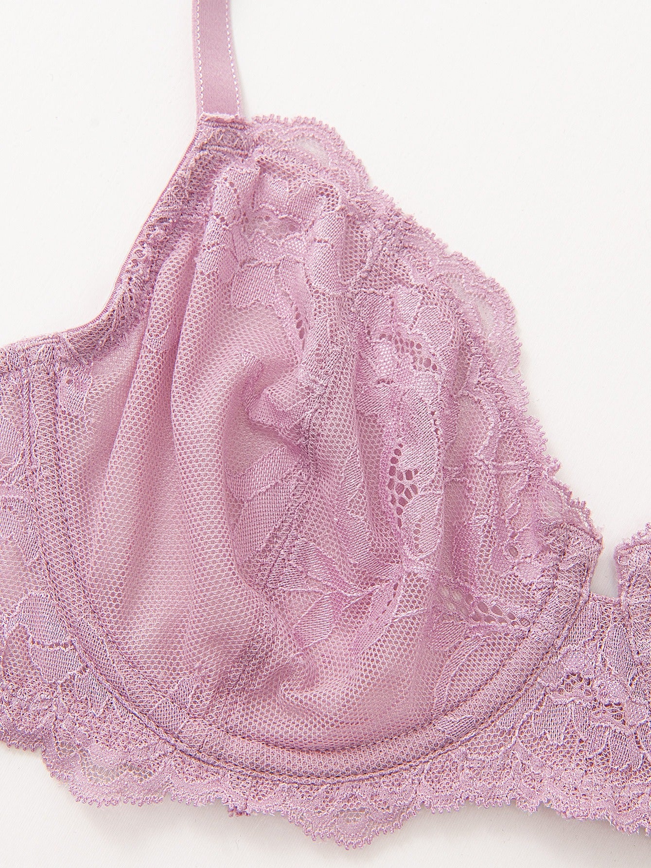 Sexy Face Lace Push Up Bra Soft Breathable Underwear
