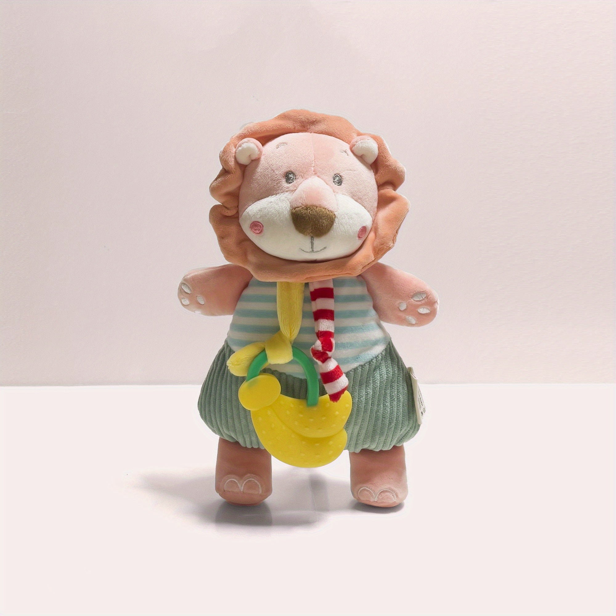 Baby Soothing Teether Doll Teether Pacifier Towel Label Sleeping Doll