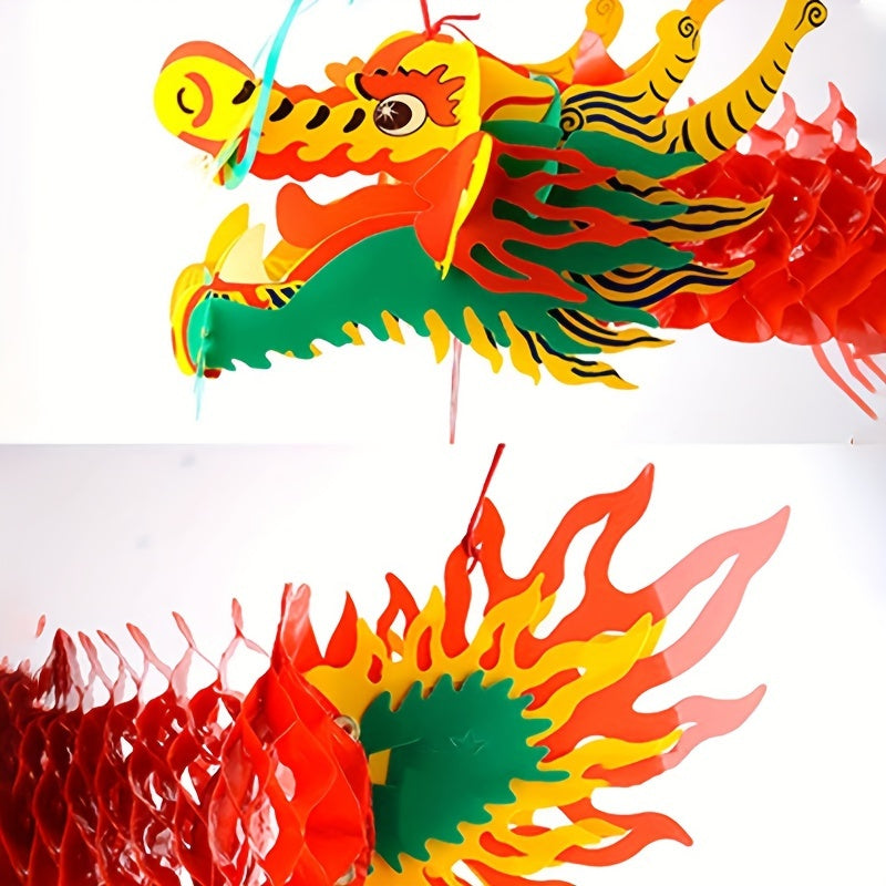 3D Chinese Year Dragon Garland Hanging Decoration