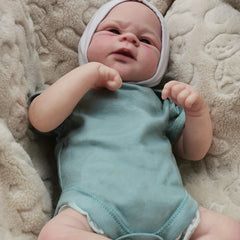 18" Newborn Elijah Doll Realistic Hand Painted Collectible Art