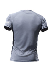 Men's Quick Dry Mesh Sport T Shirt for Night Running