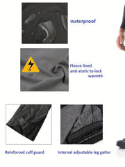 Men's Waterproof Ski Pants for Outdoor Activities