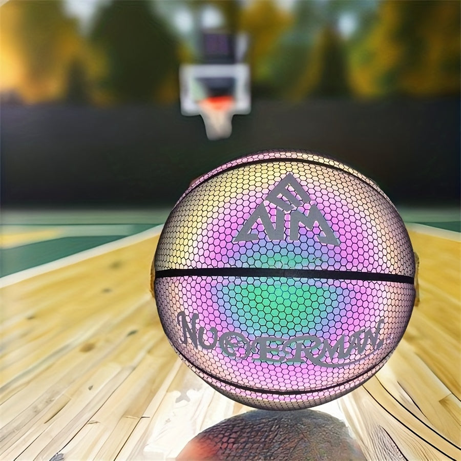 Colorful Youth Basketball No 7 PU Striped