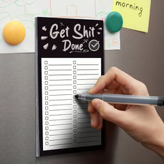 Magnetic Grocery Store List Pad with Pen Holder