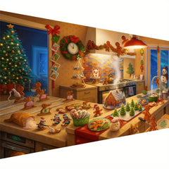 Christmas Diamond Painting Kit for Adults Festive Holiday Craft Set