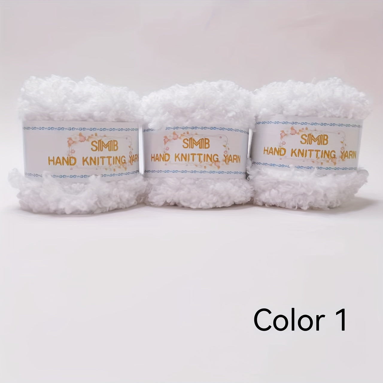Soft Velvet Handknitting Curly Yarn DIY Crocheting Knitting Blanket Scarf Hat