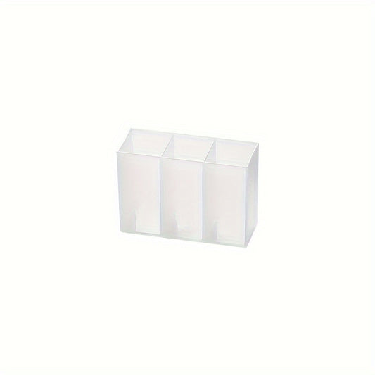 Wall Mounted Compartment Storage Box for Desktop Sundries - No Drilling Required