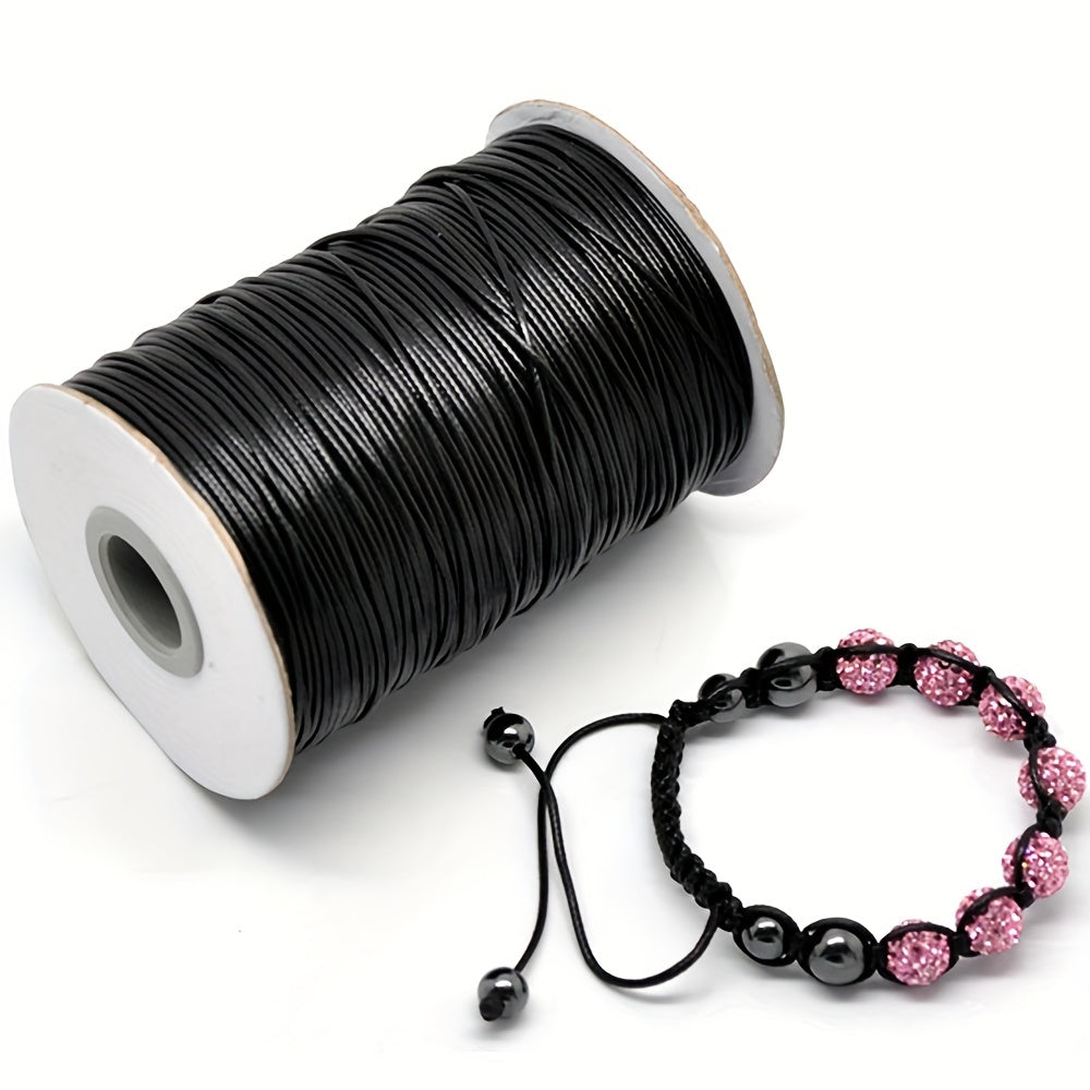 5 3mm Waxed Cord Waxed Thread for DIY Bracelet Necklace Jewelry Making