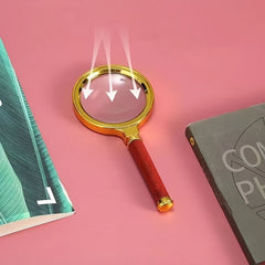 HD Magnifier Glasses, Large Diameter, Comfortable, Elderly Reading Aid