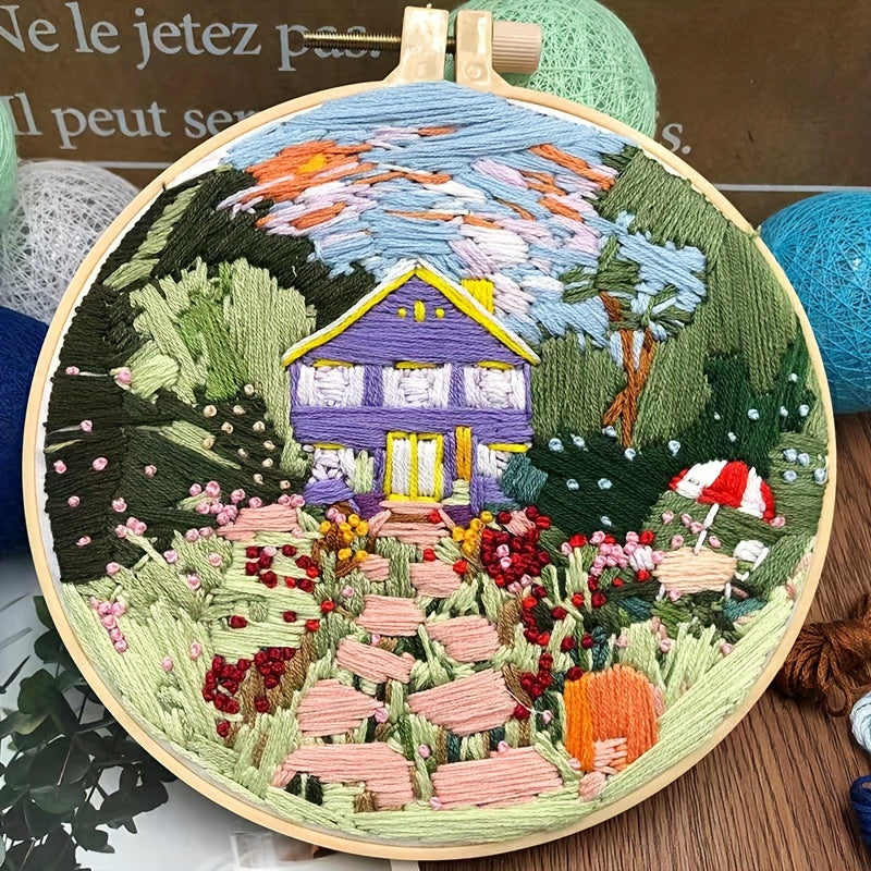 3D Beginner Fabrication DIY Embroidery Kit With Pattern