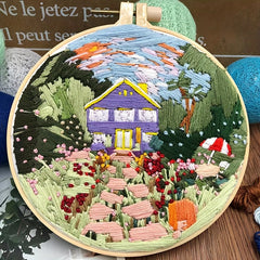 3D Beginner Fabrication DIY Embroidery Kit With Pattern