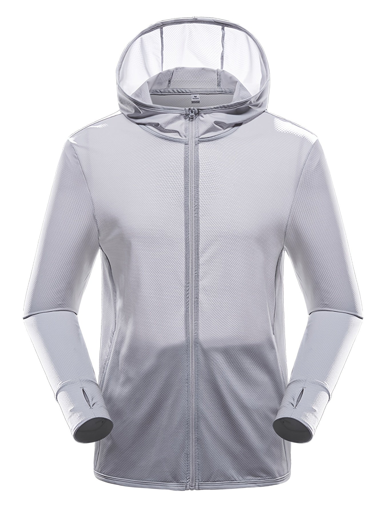 Women's UPF50 Protection Hooded Jacket Lightweight Full Zipper Long Sleeve