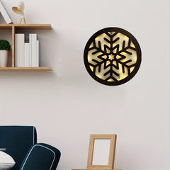 Upgrade LED Lamp Creative Fairy Tale Story Shape Retro Wooden Hanging Plate