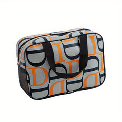 Large Capacity Waterproof Travel Makeup Bag with Handle for Men and Women